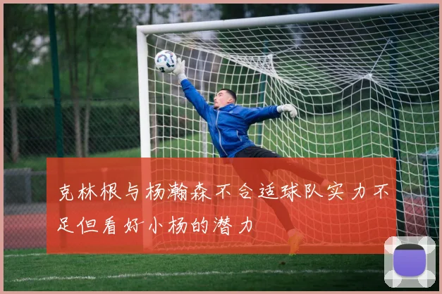 克林根与杨瀚森不合适球队实力不足但看好小杨的潜力